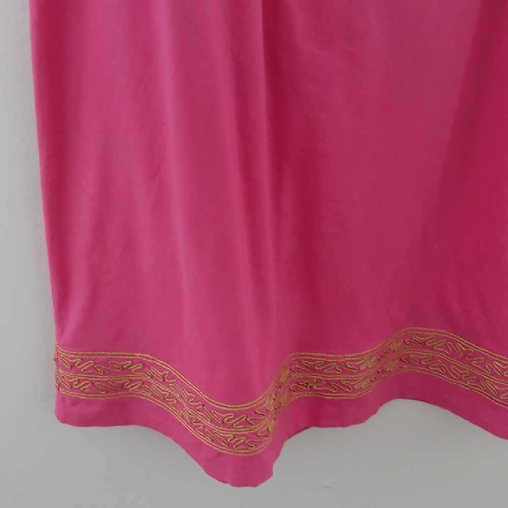 Gretchen Scott Designs Pink and Gold Chemise - Picture 3 of 9